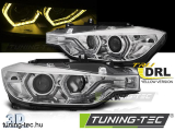 BMW F30/F31 11-15 YELLOW LED DRL CHROME Tuning-Tec Fényszóró