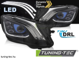 MERCEDES W222 13-17 BLACK LED DRL Tuning-Tec Fényszóró